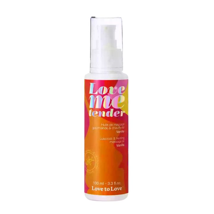 Love Me Tender Luscious & Heating Massage Oil Love to Love - Boutique Séduction