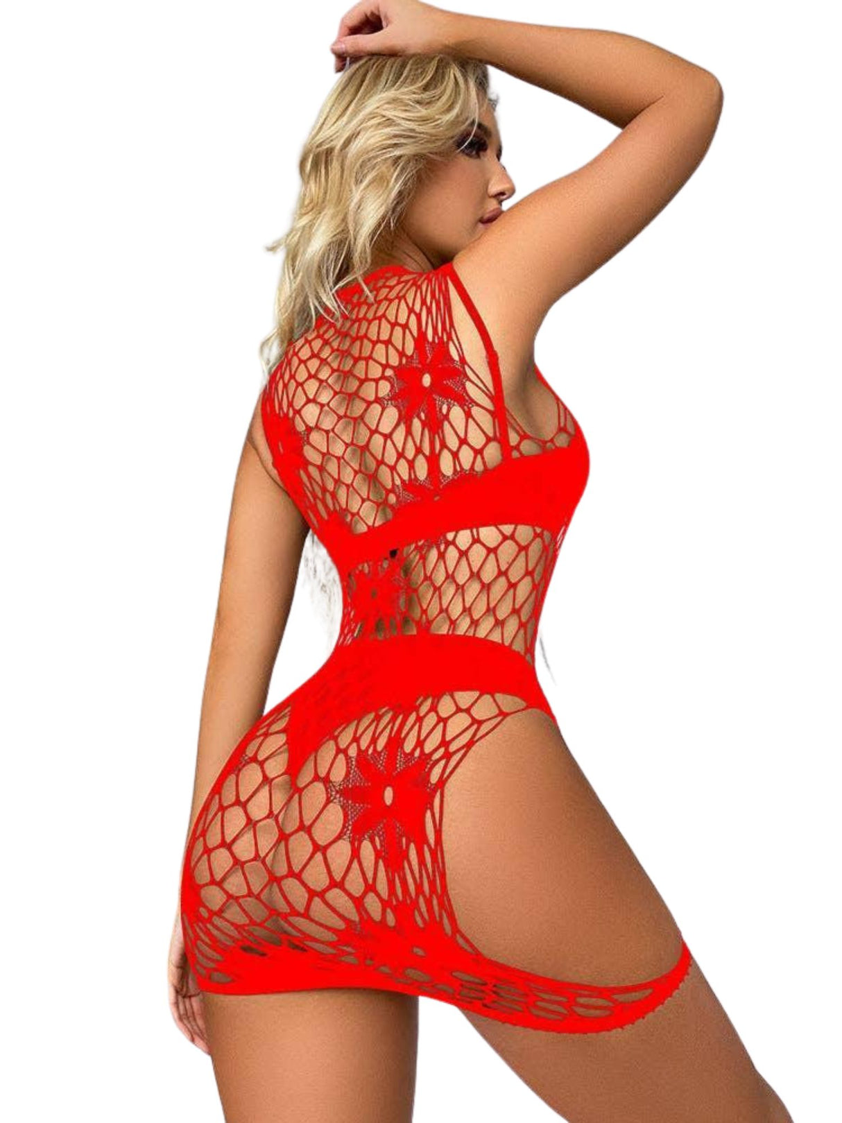 Sweetkama - Fishnet Bodystocking Dress - Boutique Séduction