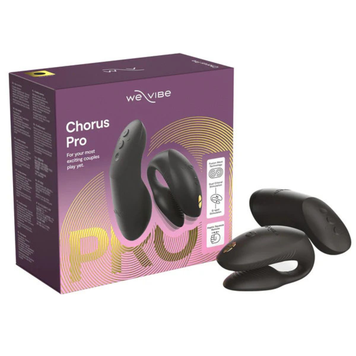 We-Vibe - Chorus Pro Dual Stimulator with Remote - Boutique Séduction