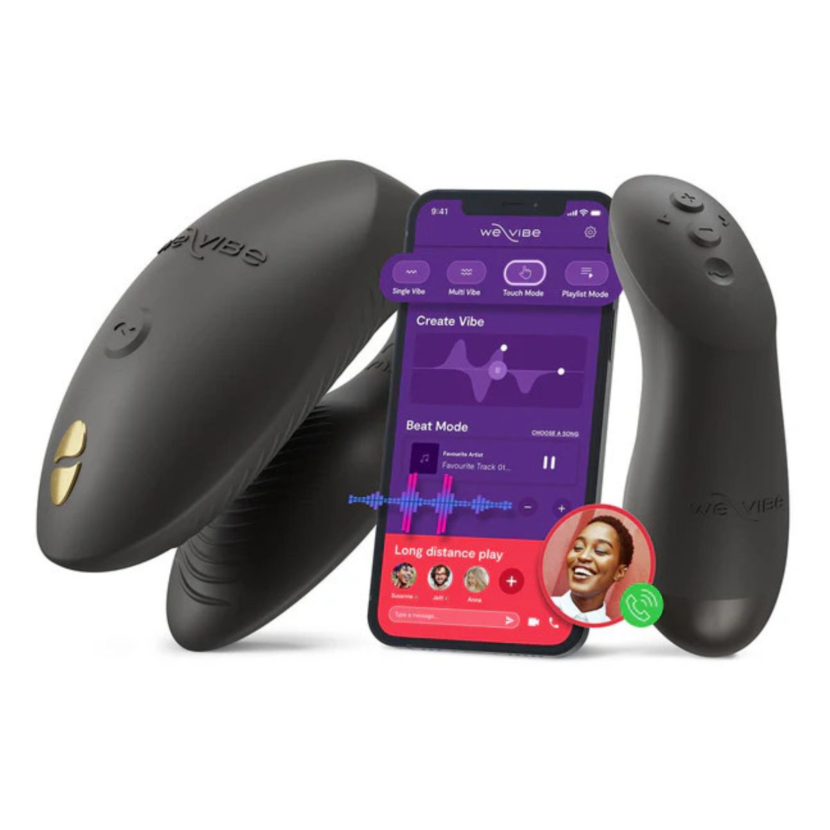We-Vibe - Chorus Pro Dual Stimulator with Remote - Boutique Séduction