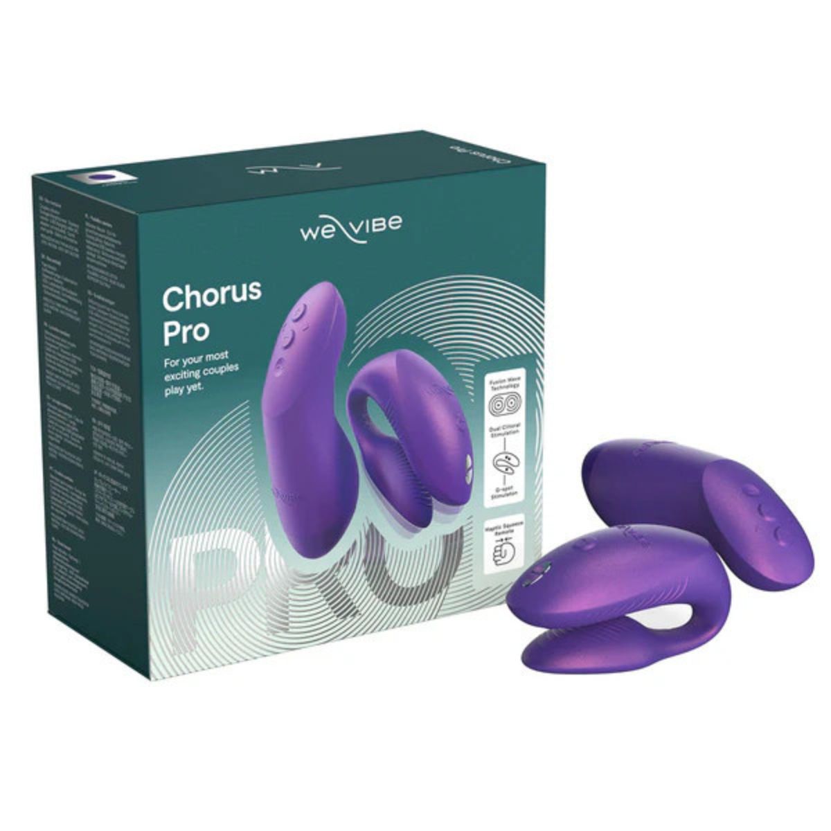 We-Vibe - Chorus Pro Dual Stimulator with Remote - Boutique Séduction