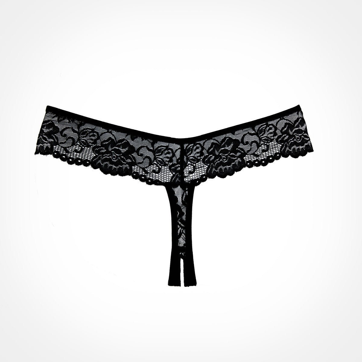 CHIQUI LOVE Crotchless panty - ADORE Allure Lingerie - Boutique Séduction