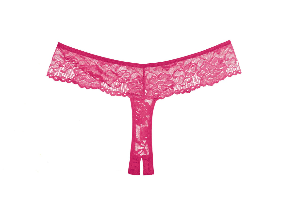 CHIQUI LOVE Crotchless panty - ADORE Allure Lingerie - Boutique Séduction