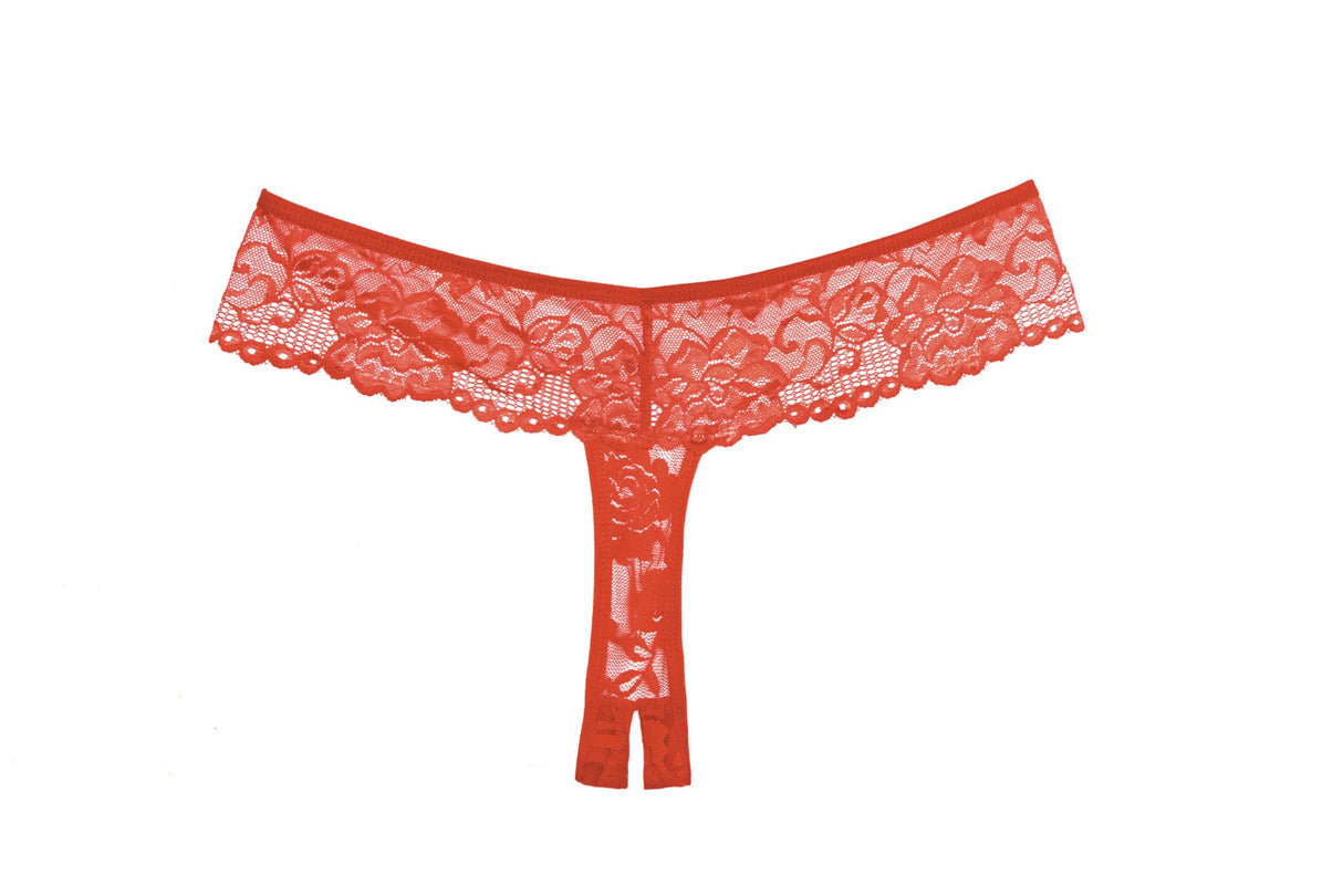 CHIQUI LOVE Crotchless panty - ADORE Allure Lingerie - Boutique Séduction