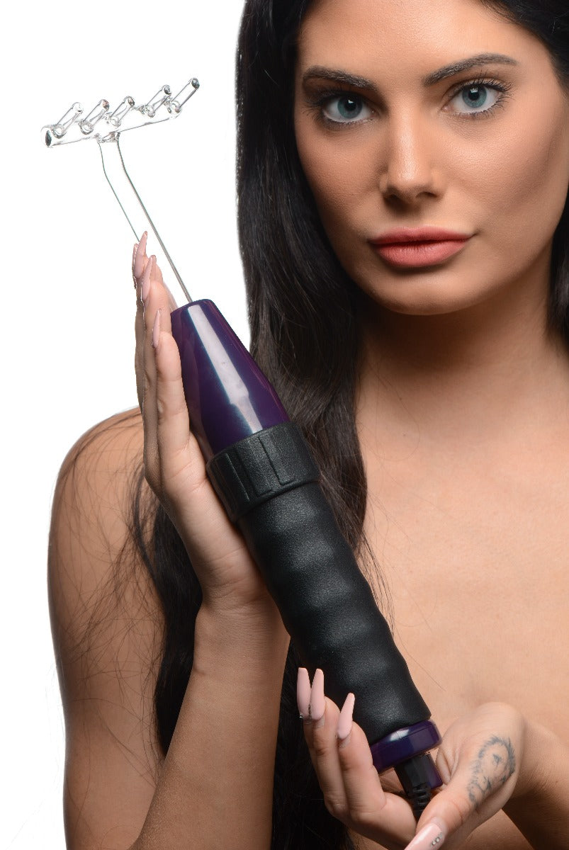 TWILIGHT VIOLET WAND Electro-Stimulator - ZEUS ELECTROSEX Zeus - Boutique Séduction