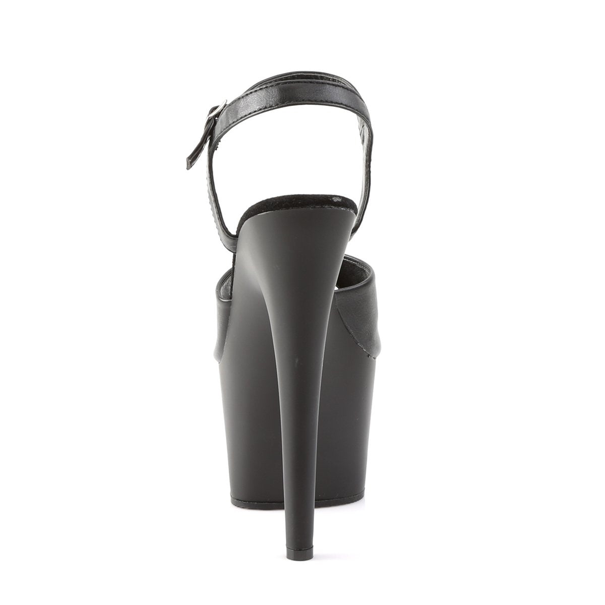 Vegan Leather Platform Sandal 7" Heel Pleaser Shoes - Boutique Séduction