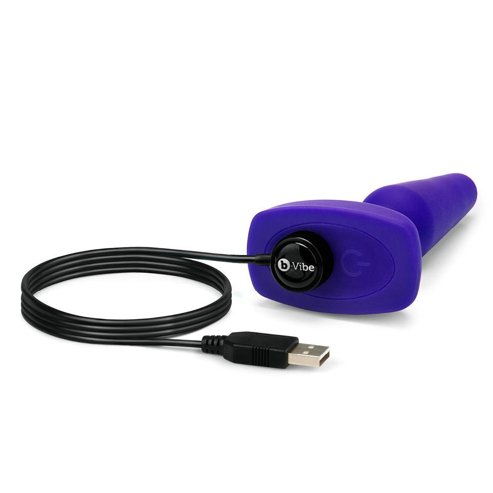 TRIO Vibrating Butt Plug B-Vibe - Boutique Séduction