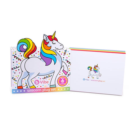 UNICORN Vibrating Plug Set - B-VIBE B-Vibe - Boutique Séduction