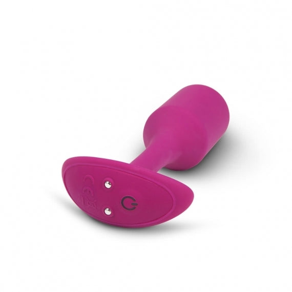 SNUG PLUG Medium Vibrating Butt Plug B-Vibe - Boutique Séduction