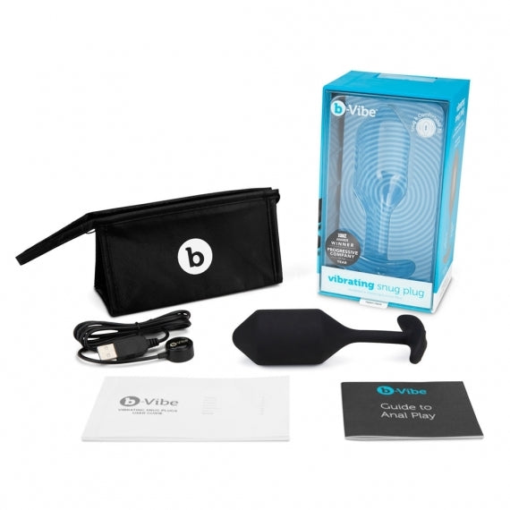 SNUG PLUG XL Vibrating Butt Plug B-Vibe - Boutique Séduction