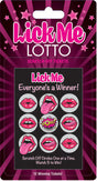 Lick Me Lotto Sexy Scratcher - English Little Genie - Boutique Séduction