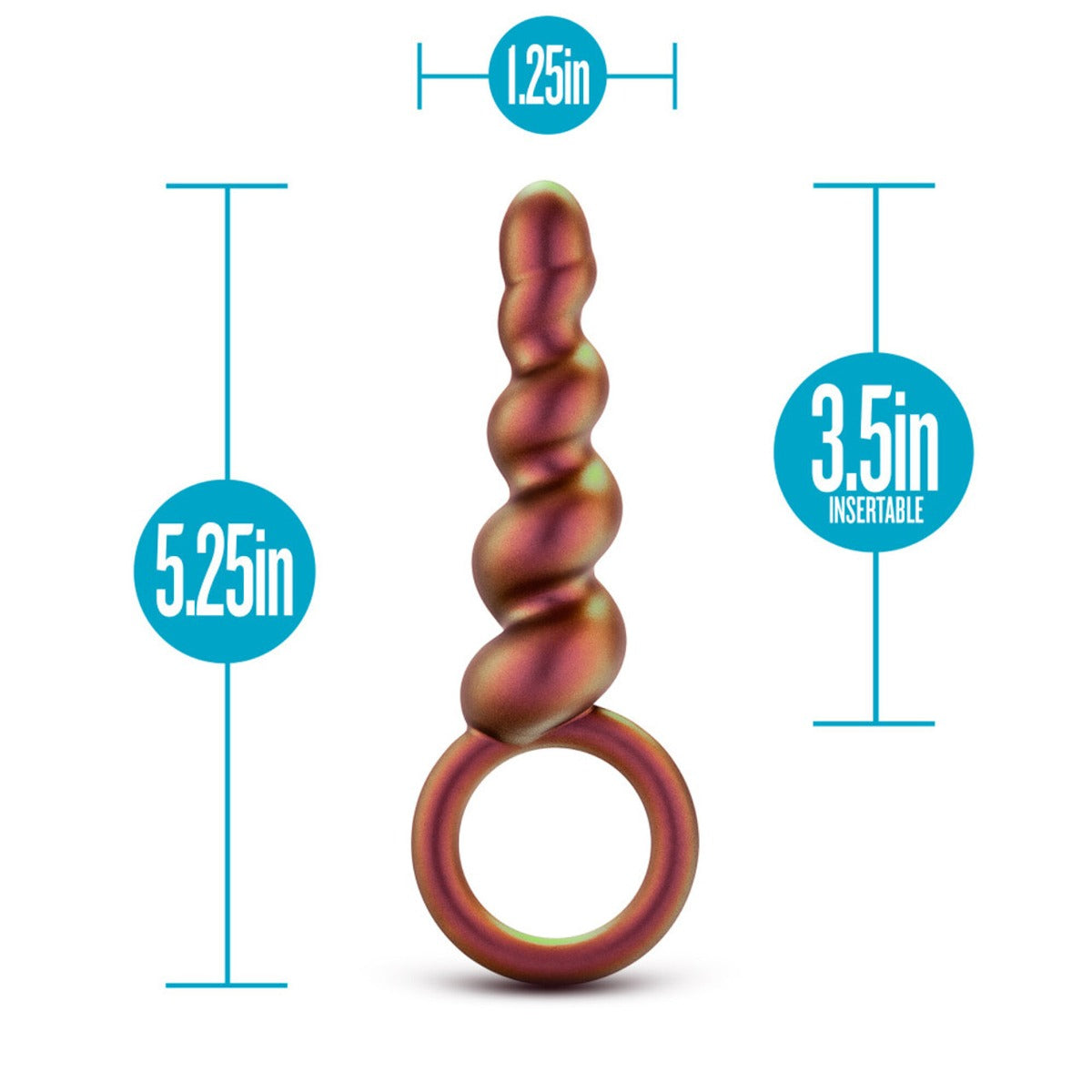 Spiral Loop Plug Anal Adventures - Boutique Séduction