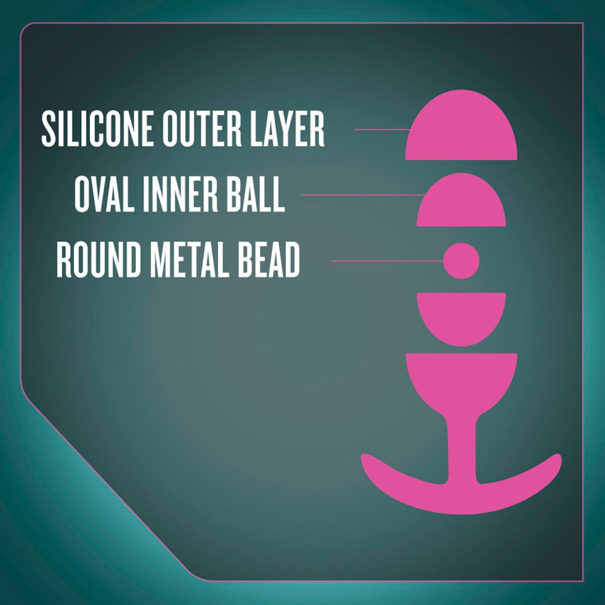 NEBULA Butt Plug - ANAL ADVENTURES MATRIX Anal Adventures - Boutique Séduction