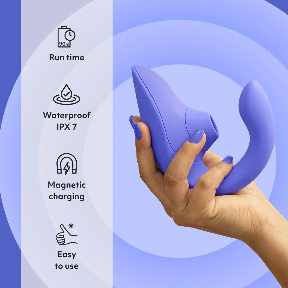 Blend Double Stimulation Vibrator Womanizer - Boutique Séduction