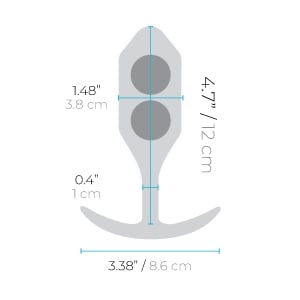 SNUG PLUG 3 Butt Plug B-Vibe - Boutique Séduction
