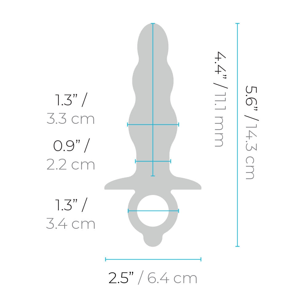 BOUNCE Beaded Silicone Plug Butties - Boutique Séduction