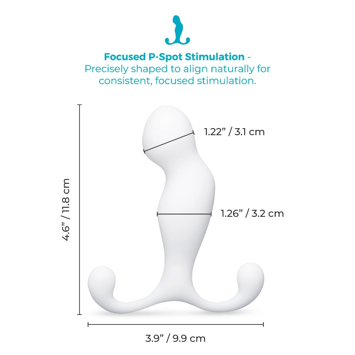 P-Spot Pro Plus Hands-Free Angled Prostate Massager