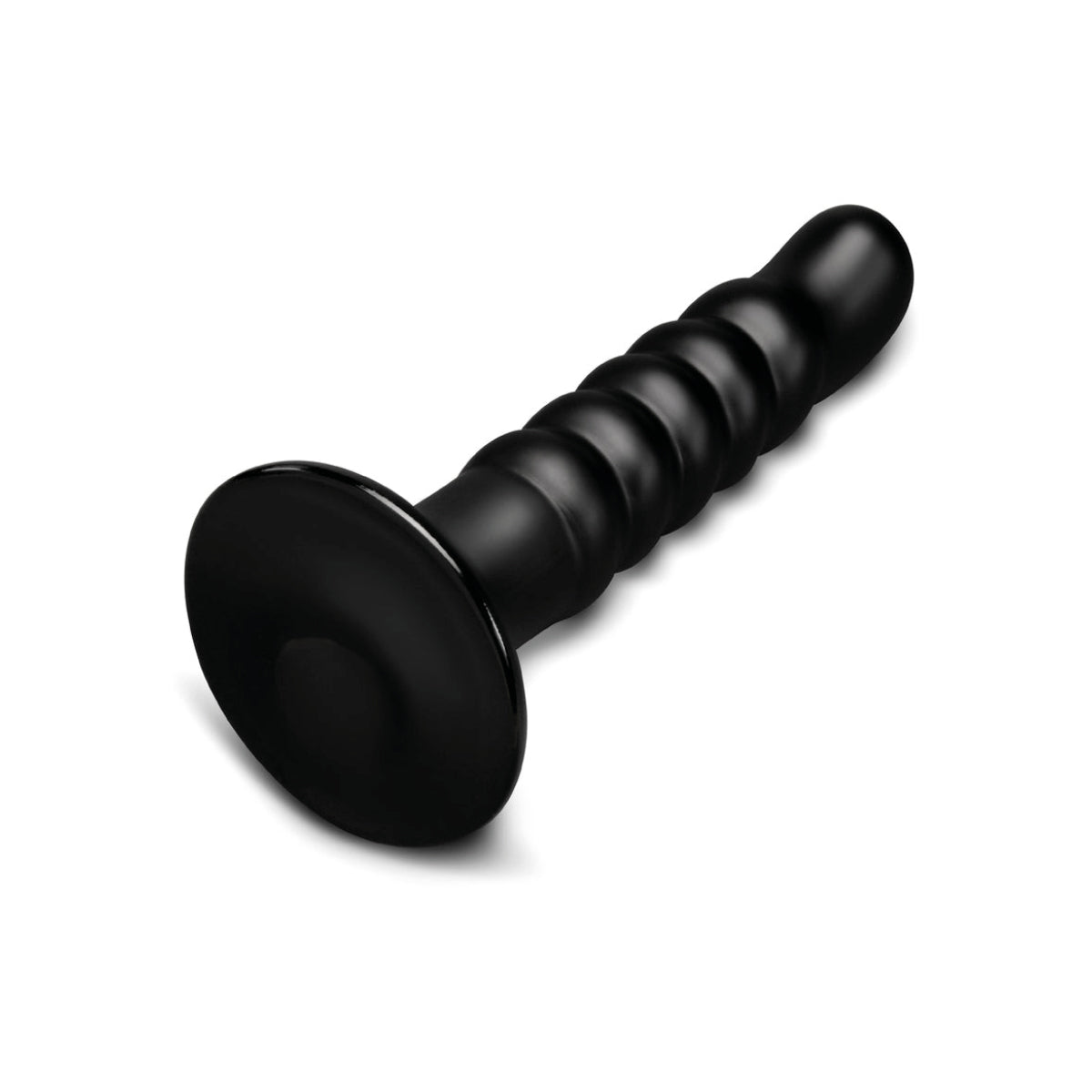 Krush 9.5-Inch Curved & Ribbed XXL Dildo with Suction Cup