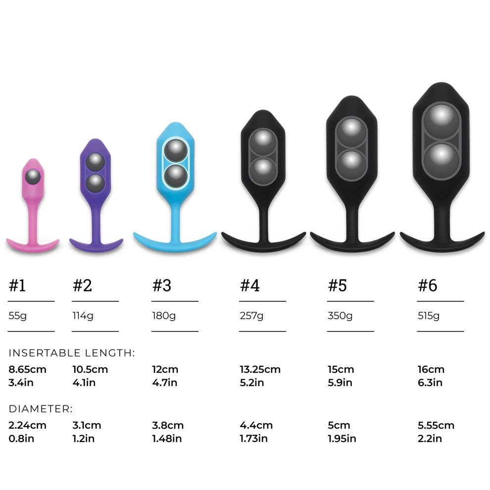 SNUG PLUG 3 Butt Plug B-Vibe - Boutique Séduction