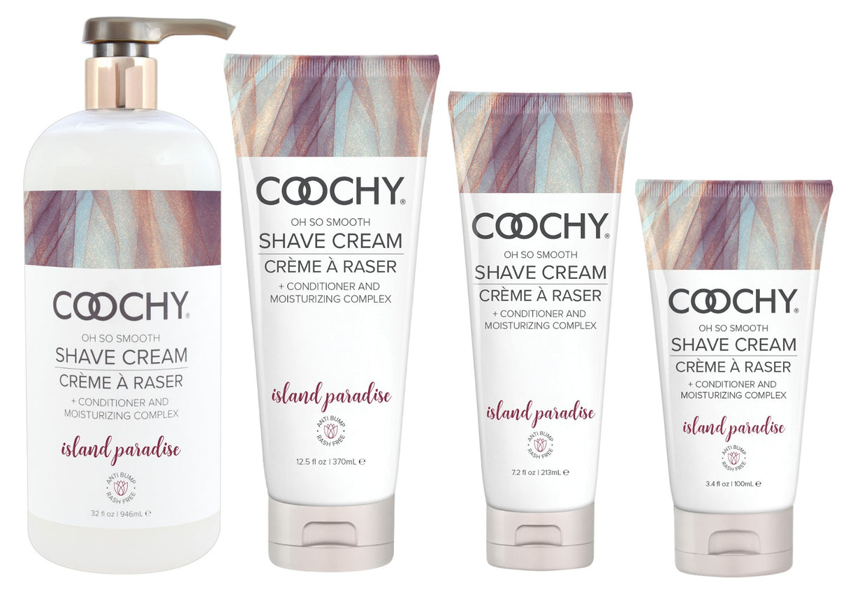 ISLAND PARADISE Shave Cream Coochy - Boutique Séduction