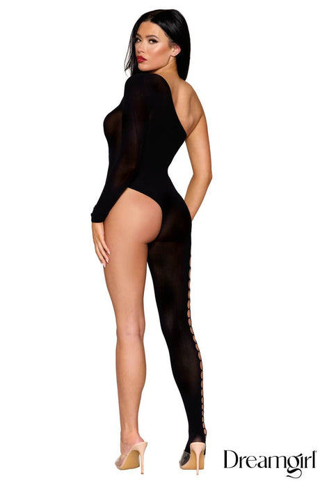 Asymmetrical Bodystocking Dreamgirl International - Boutique Séduction