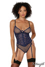 Teddy With Garters Leopard Dreamgirl International - Boutique Séduction