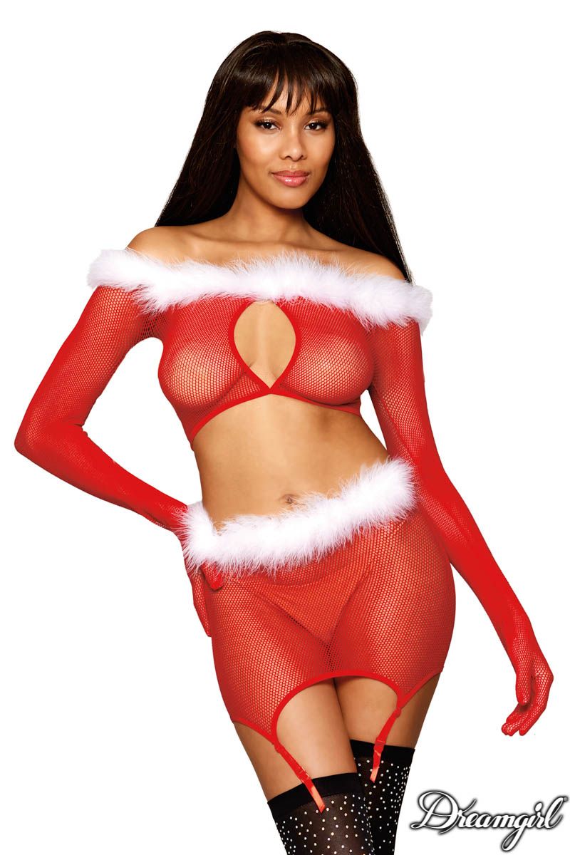 2Pcs Santa Set Dreamgirl International - Boutique Séduction