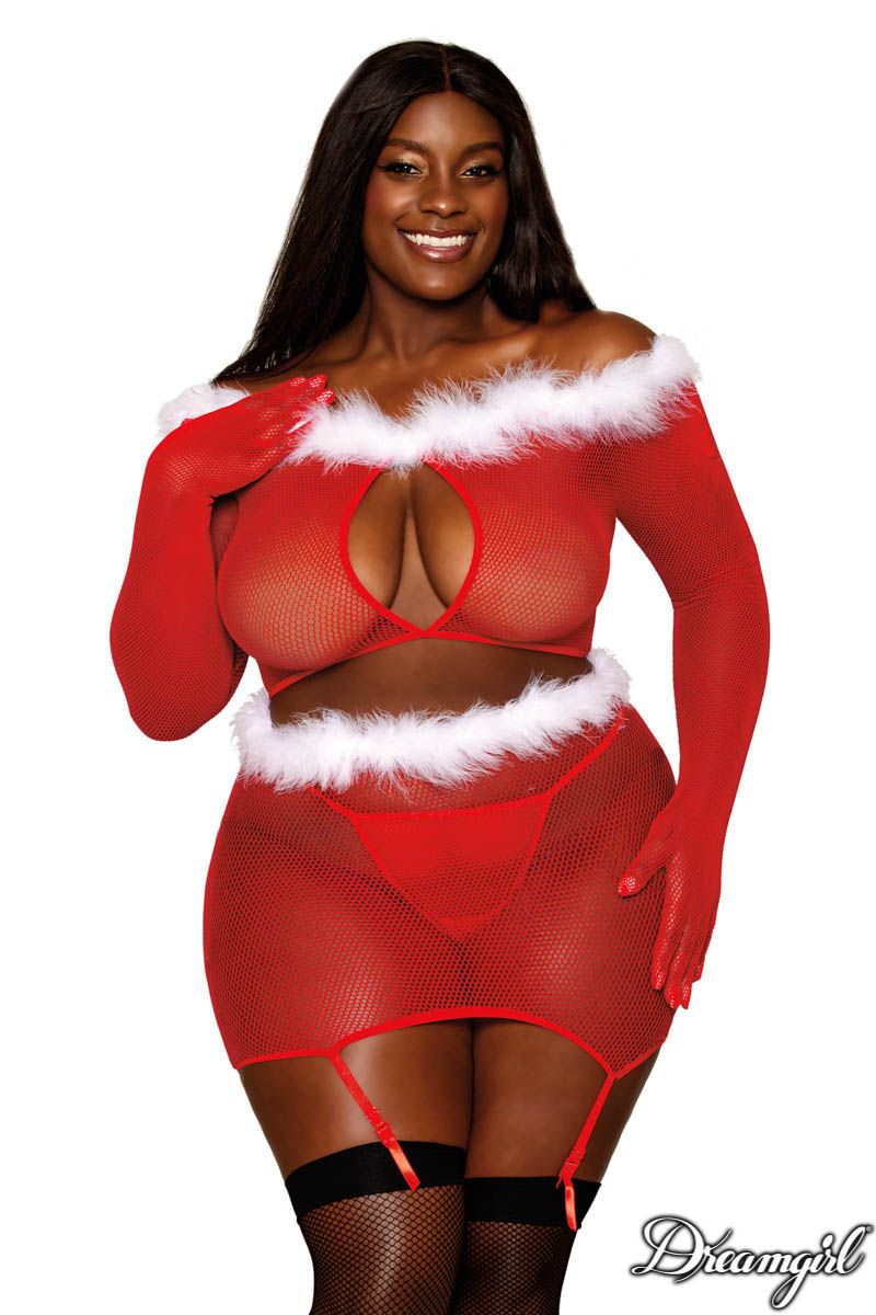 2Pcs Santa Set Dreamgirl International - Boutique Séduction