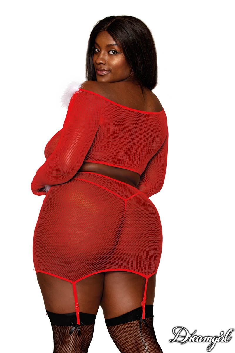 2Pcs Santa Set Dreamgirl International - Boutique Séduction