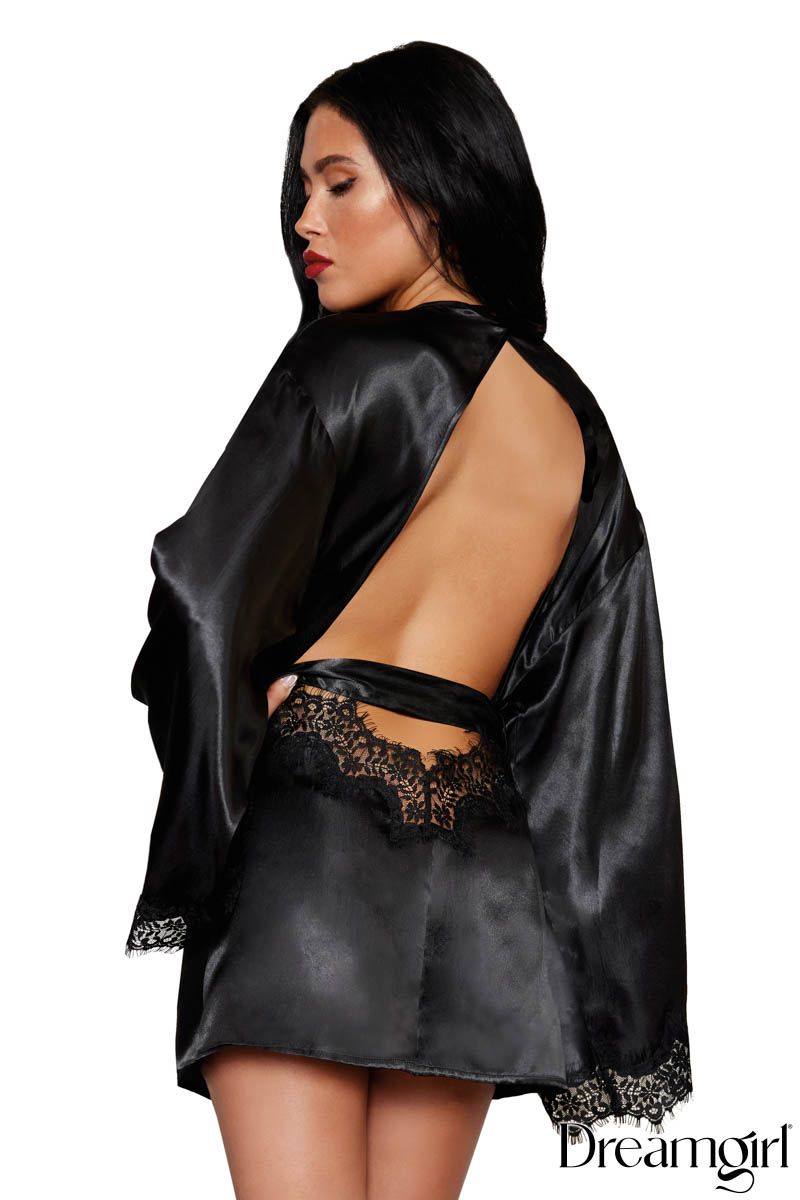 Open Back Robe Dreamgirl International - Boutique Séduction