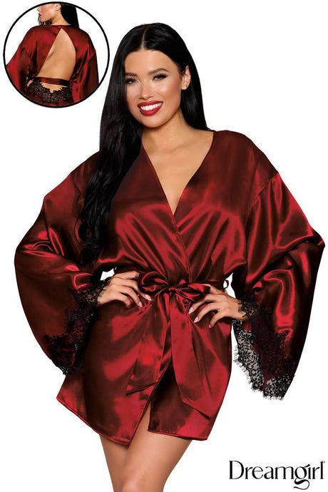 Open Back Robe Dreamgirl International - Boutique Séduction