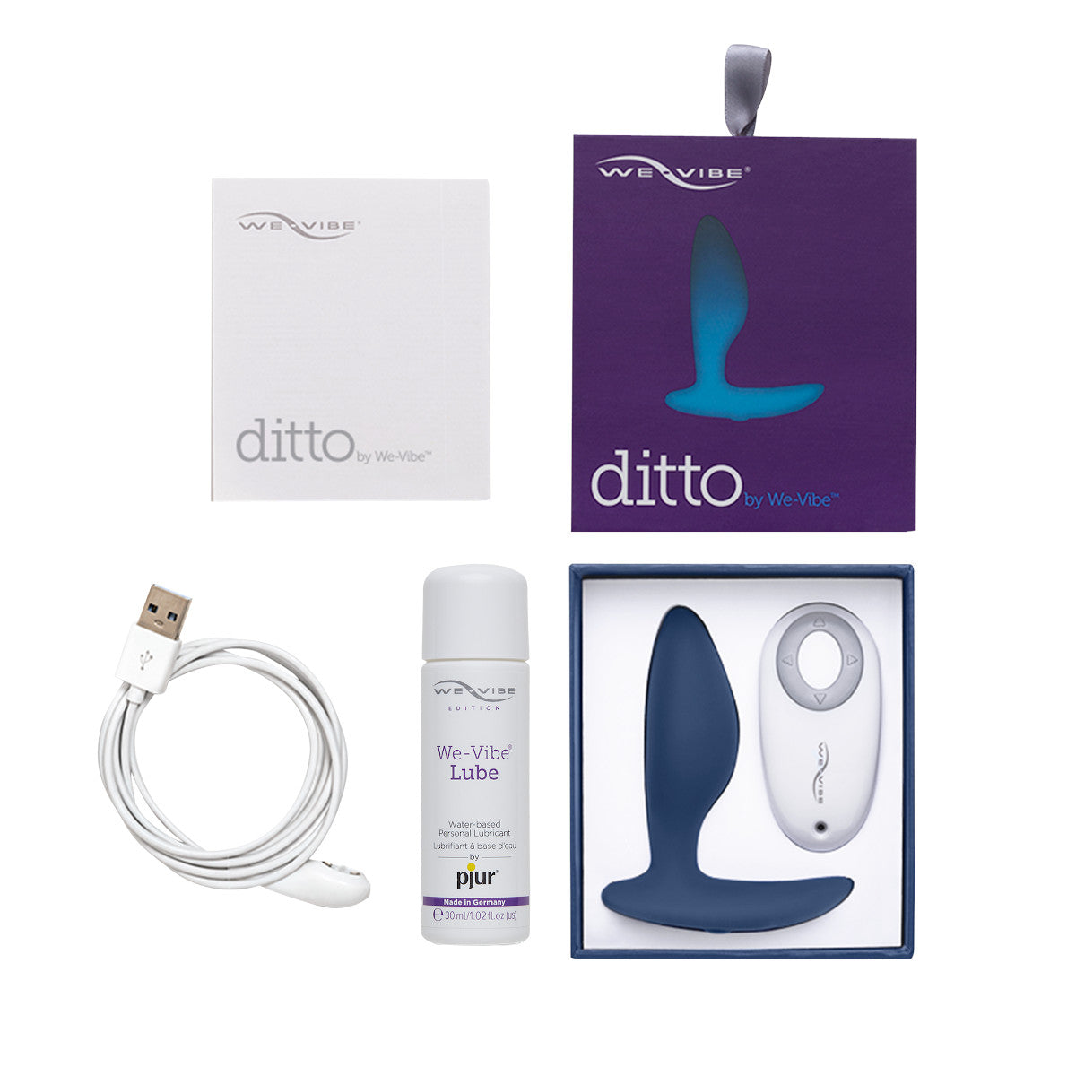 Ditto Vibrating Anal Plug We-Vibe - Boutique Séduction