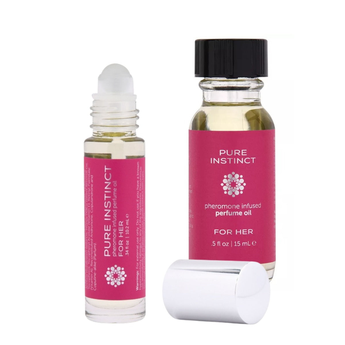 FOR HER Pheromone Infused Perfume Oil Pure Instinct - Boutique Séduction