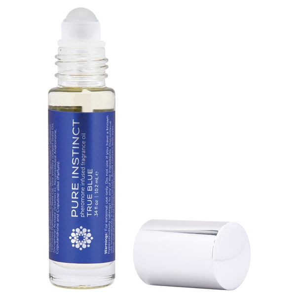 TRUE BLUE Pheromone Infused Fragrance Oil Pure Instinct - Boutique Séduction