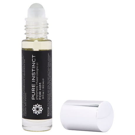 FOR HIM Pheromone Infused Cologne Oil Pure Instinct - Boutique Séduction