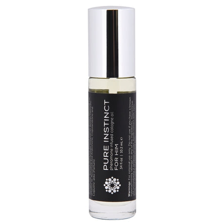 FOR HIM Pheromone Infused Cologne Oil Pure Instinct - Boutique Séduction