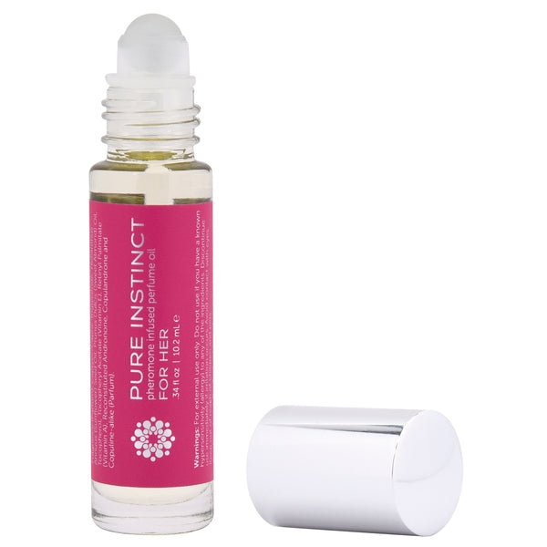 FOR HER Pheromone Infused Perfume Oil Pure Instinct - Boutique Séduction