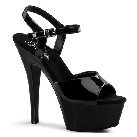 6"Heel, 1 3/4" Platform ankle strap sandal Pleaser Shoes - Boutique Séduction