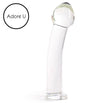 THREE Glass Dildo Adore U - Glassicles - Boutique Séduction