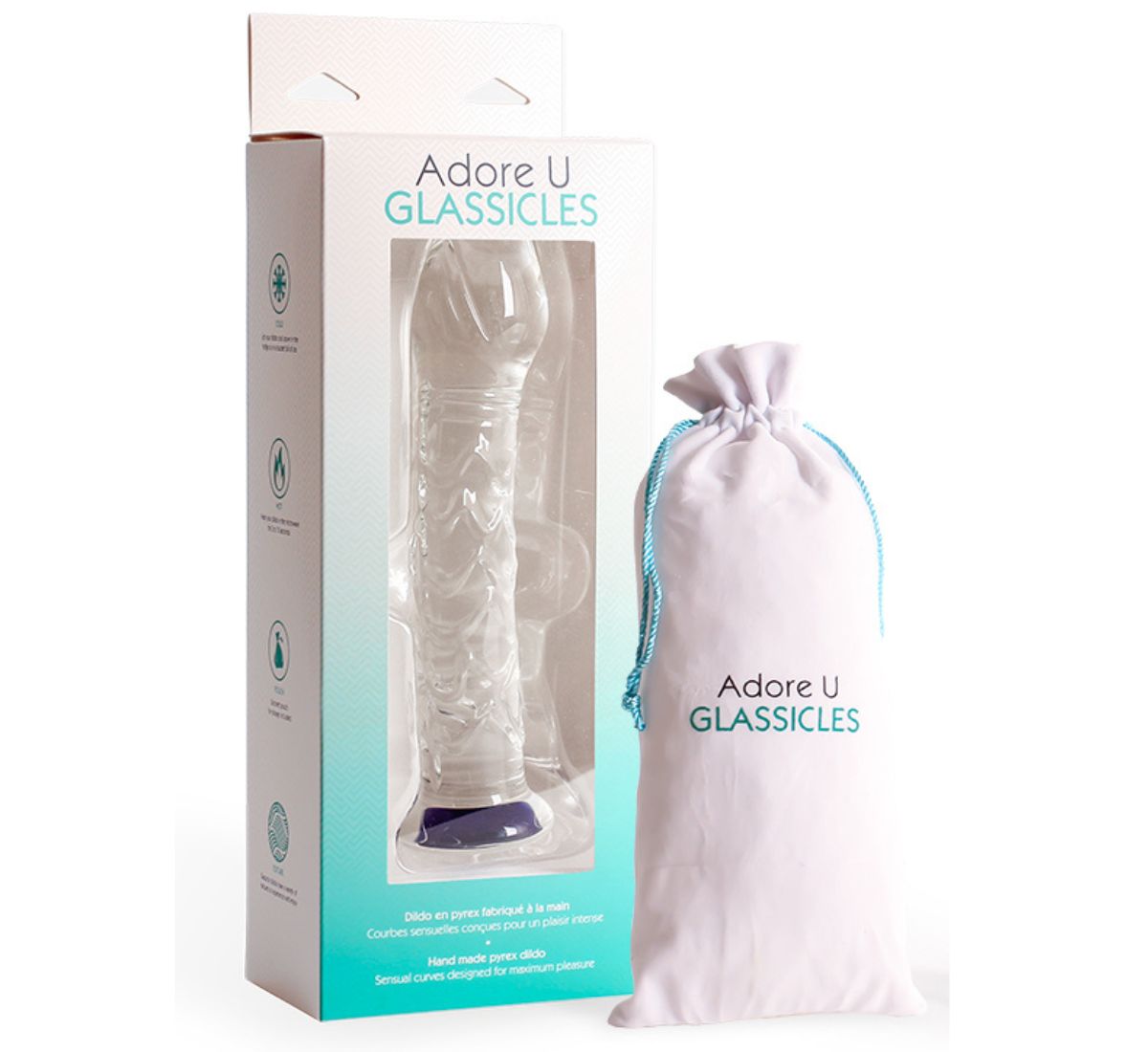 FIVE Glass Dildo Adore U - Glassicles - Boutique Séduction
