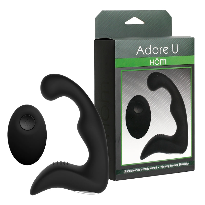Prostate Stimulator With Remote Adore U - Höm - Boutique Séduction
