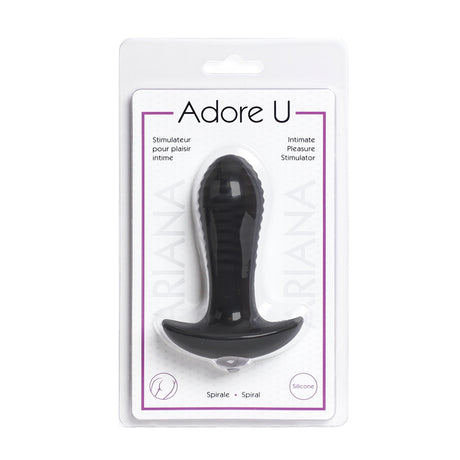 Vibrating Butt Plug - Ariana Adore U - Anal - Boutique Séduction