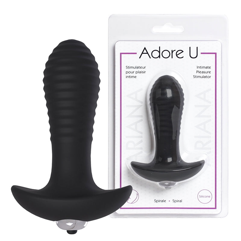 Vibrating Butt Plug - Ariana Adore U - Anal - Boutique Séduction