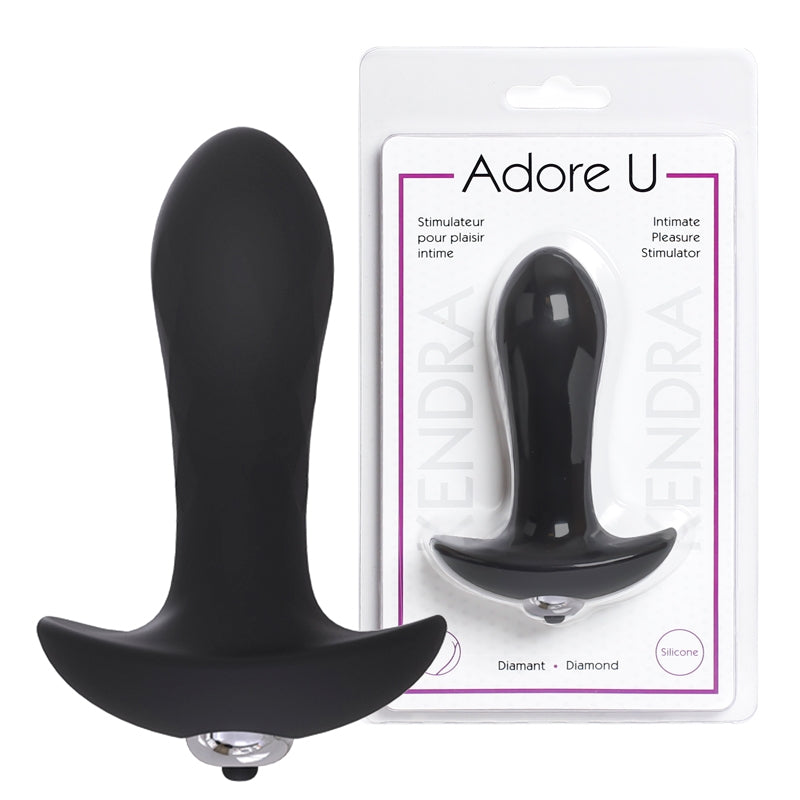 Vibrating butt plug - Kendra Adore U - Anal - Boutique Séduction
