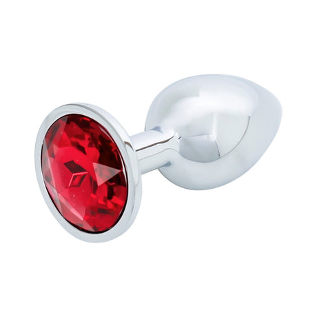 Silver Butt Plug Adore U - Anal Luxure - Boutique Séduction