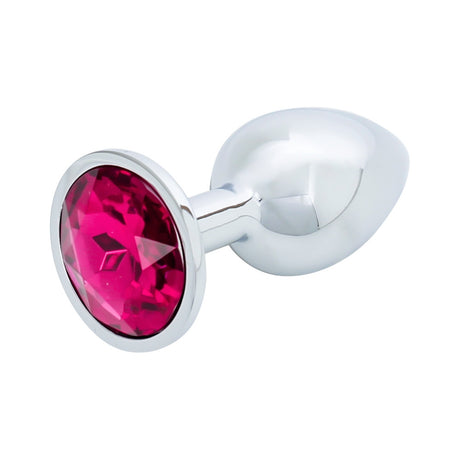 Silver Butt Plug Adore U - Anal Luxure - Boutique Séduction