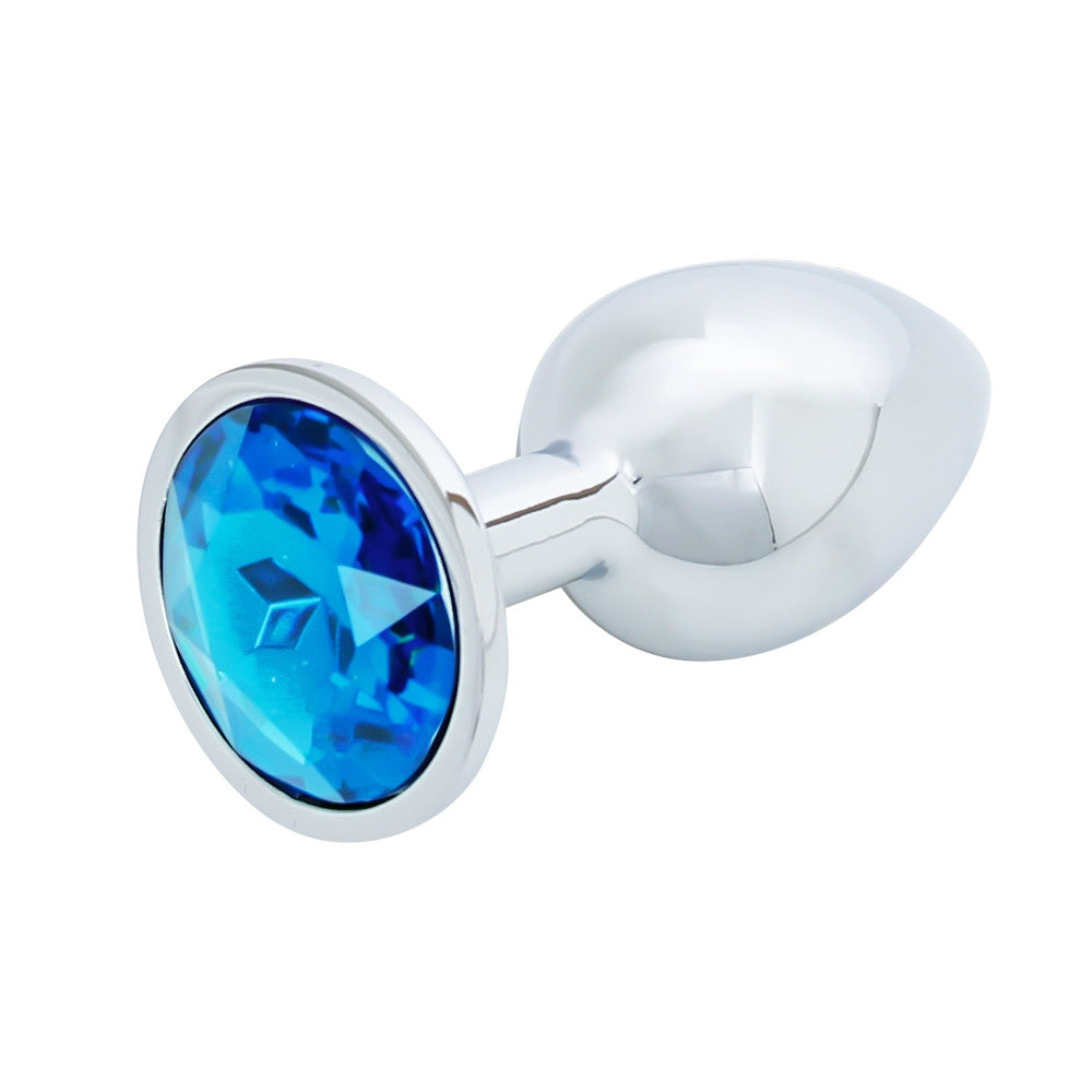 Silver Butt Plug Adore U - Anal Luxure - Boutique Séduction