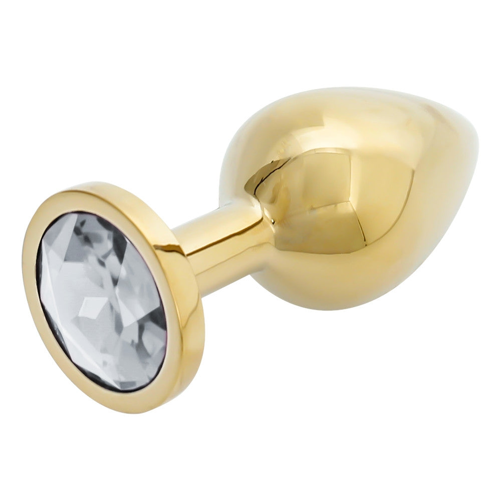 Gold Butt Plug Adore U - Anal Luxure - Boutique Séduction