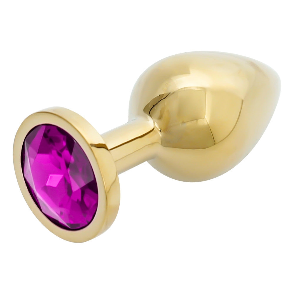 Gold Butt Plug Adore U - Anal Luxure - Boutique Séduction