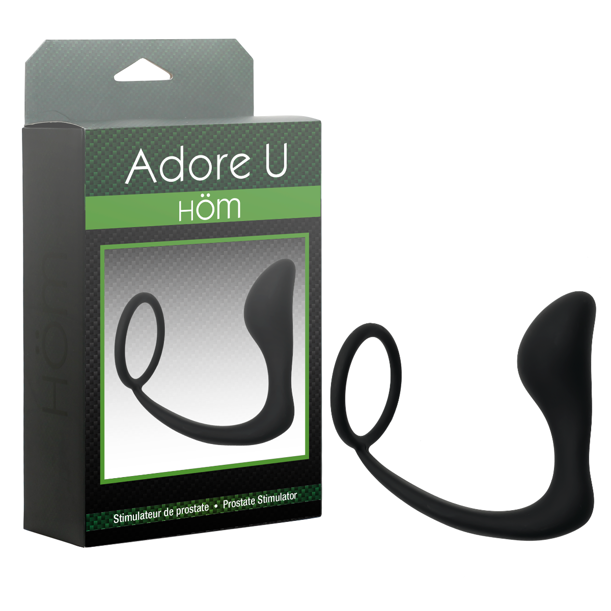 Prostate Stimulator With Ring Adore U - Höm - Boutique Séduction